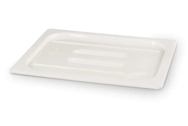 Pokrywka do pojemników GN z białego poliwęglanu, GN 1/1, biały, 530x325mm HENDI 862919
