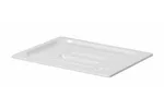 Pokrywka do pojemników GN z białego poliwęglanu, GN 1/2, biały, 265x325mm HENDI 862964