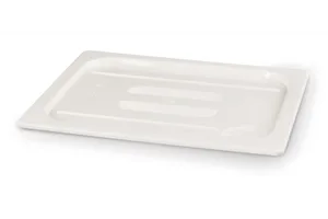 Pokrywka do pojemników GN z białego poliwęglanu, GN 1/3, biały, 325x176mm HENDI 862971