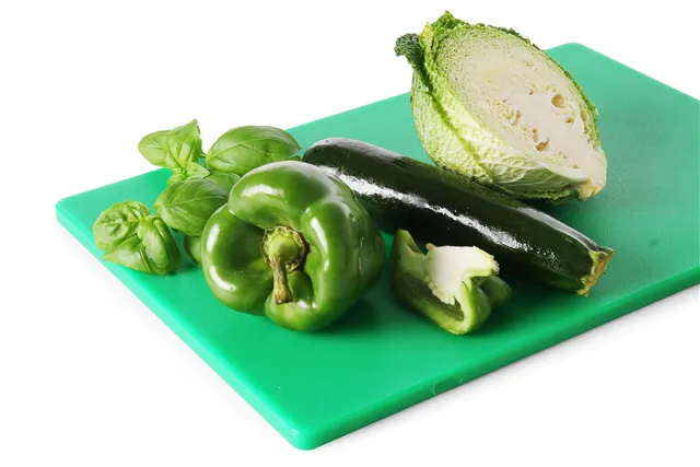 Deska do krojenia HACCP 600×400, zielony, 600x400mm, Prostokątny HENDI 825631