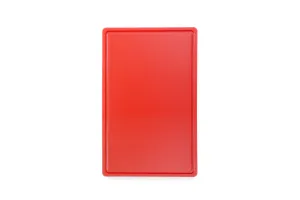 Deska do krojenia HACCP GN 1/1, GN 1/1, czerwony, 530x325mm, Prostokątny HENDI 826010