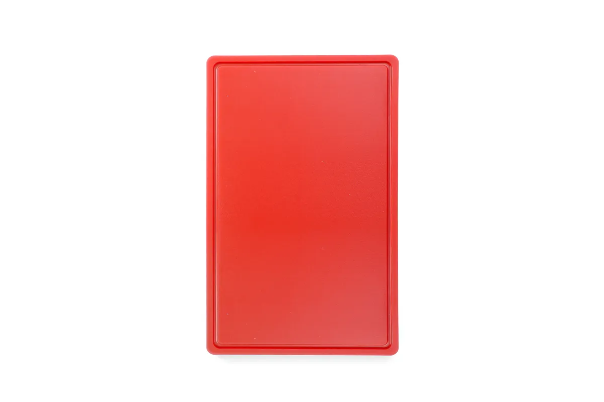 Deska do krojenia HACCP GN 1/1, GN 1/1, czerwony, 530x325mm, Prostokątny HENDI 826010