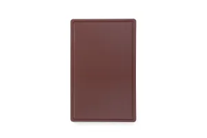 Deska do krojenia HACCP GN 1/1, GN 1/1, brązowy, 530x325mm, Prostokątny HENDI 826041