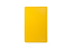 Deska do krojenia HACCP GN 1/1, GN 1/1, żółty, 530x325mm, Prostokątny HENDI 826058