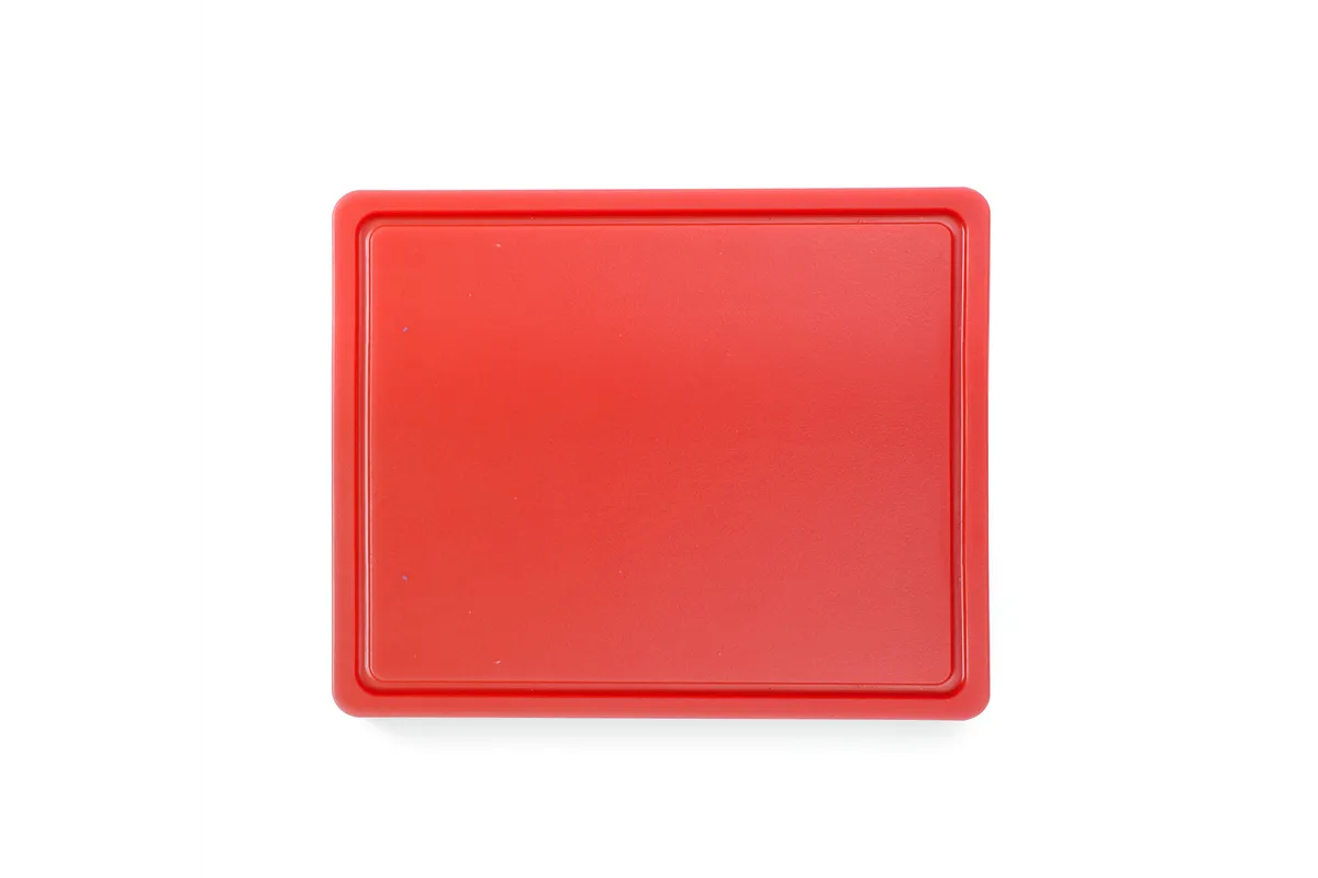 Deska do krojenia HACCP GN 1/2, GN 1/2, czerwony, 325x265mm, Prostokątny HENDI 826119