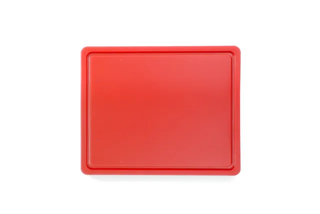 Deska do krojenia HACCP GN 1/2, GN 1/2, czerwony, 325x265mm, Prostokątny HENDI 826119