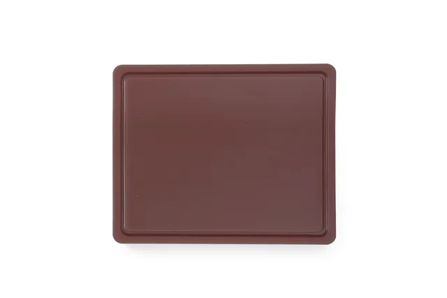 Deska do krojenia HACCP GN 1/2, GN 1/2, brązowy, 325x265mm, Prostokątny HENDI 826140