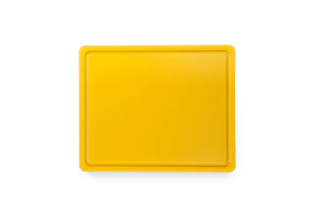 Deska do krojenia HACCP GN 1/2, GN 1/2, żółty, 325x265mm, Prostokątny HENDI 826157