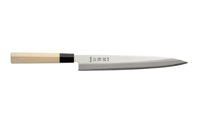 Nóż japoński Sashimi, jasne drewno, 375mm HENDI 845042