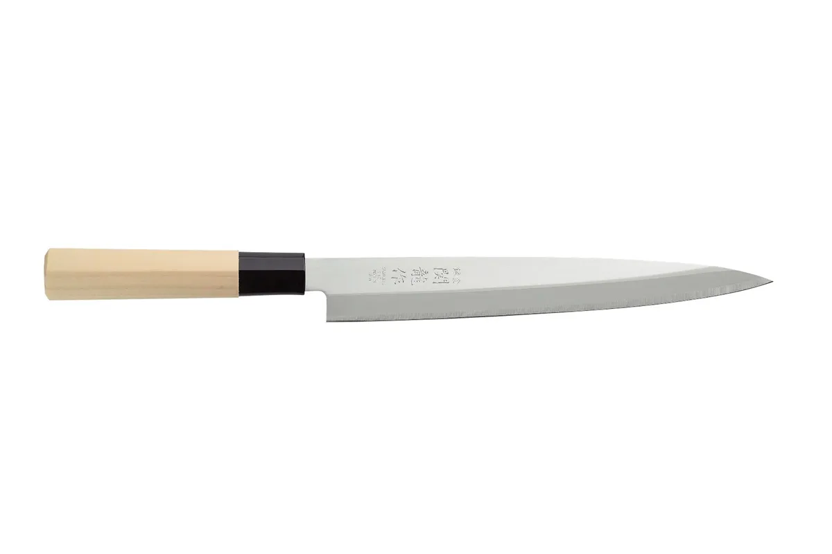 Nóż japoński Sashimi, jasne drewno, 335mm HENDI 845059
