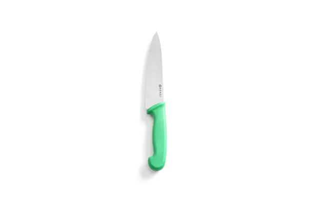 Nóż kucharski, zielony, 320mm HENDI 842614