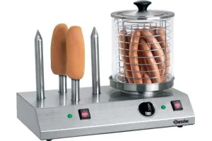 Urządzenie do hot-dogów elektryczne z 4 specjalnymi bolcami tostowymi