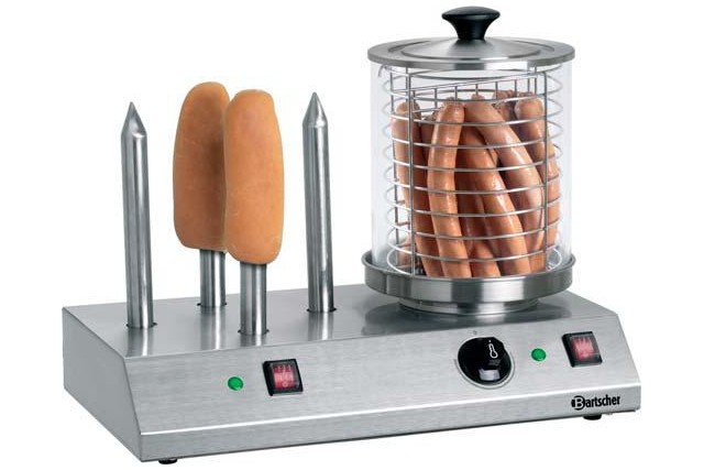 Urządzenie do hot-dogów elektryczne z 4 specjalnymi bolcami tostowymi