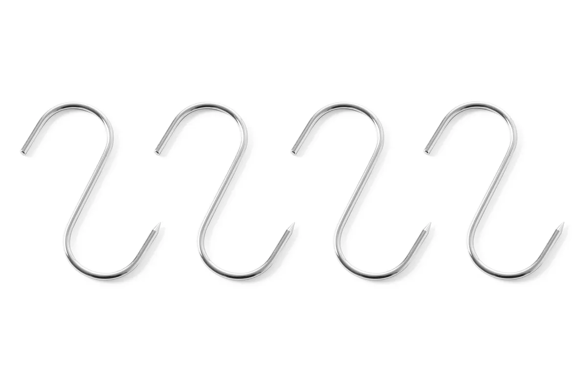 Haki rzeźnicze, 4 szt., 90x4mm HENDI 513538