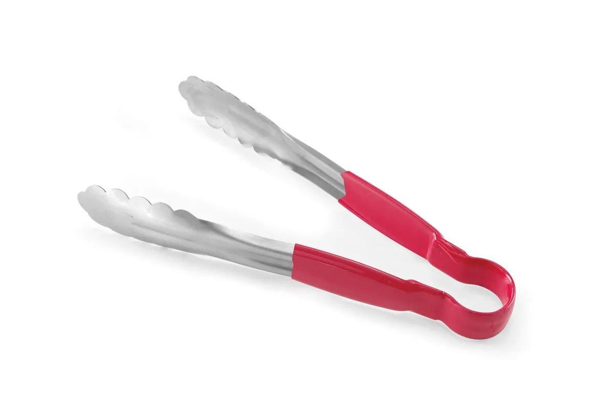 Szczypce do serwowania HACCP 250 mm, czerwony, 250mm HENDI 171837