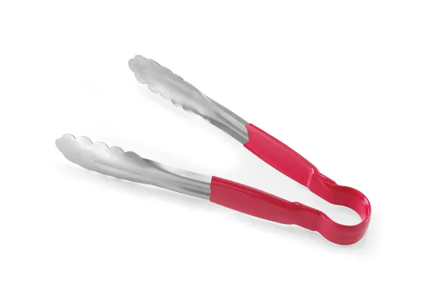Szczypce do serwowania HACCP 250 mm, czerwony, 250mm HENDI 171837
