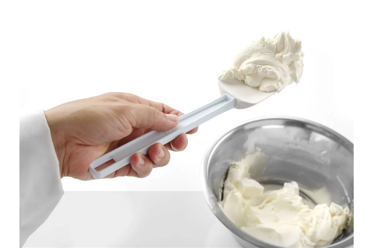 Wybierak do ciasta w kształcie łyżki, Kitchen Line, biały, 254x57mm HENDI 659458