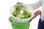 Wirówka do sałaty, 12L, zielony, ⌀335x430mm HENDI 222553