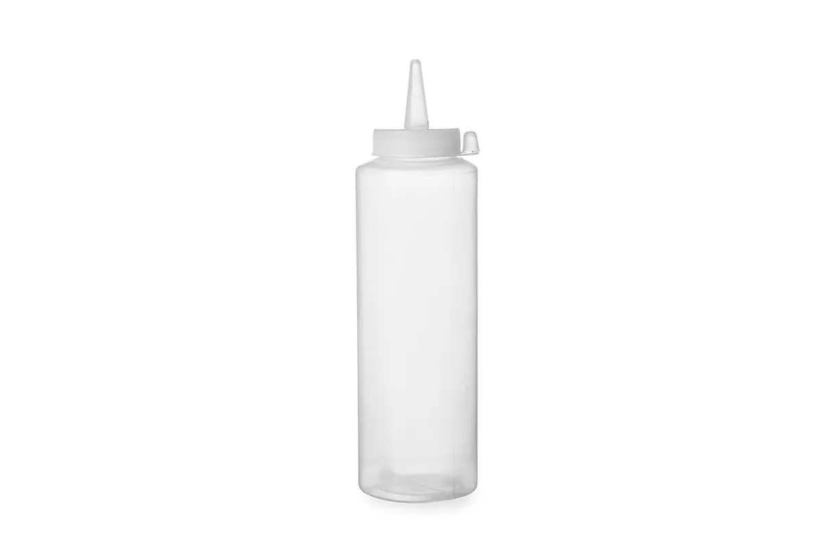 Dyspenser do zimnych sosów, 0,35L, transparentny, ⌀55x205mm HENDI 557822