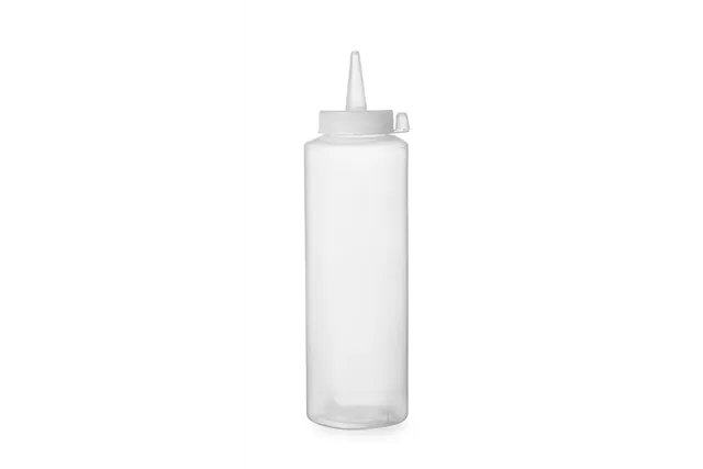 Dyspenser do zimnych sosów, 0,35L, transparentny, ⌀55x205mm HENDI 557822