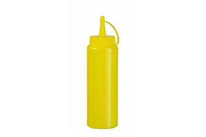 Dyspenser do zimnych sosów, 0,2L, żółty, ⌀50x185mm HENDI 558003