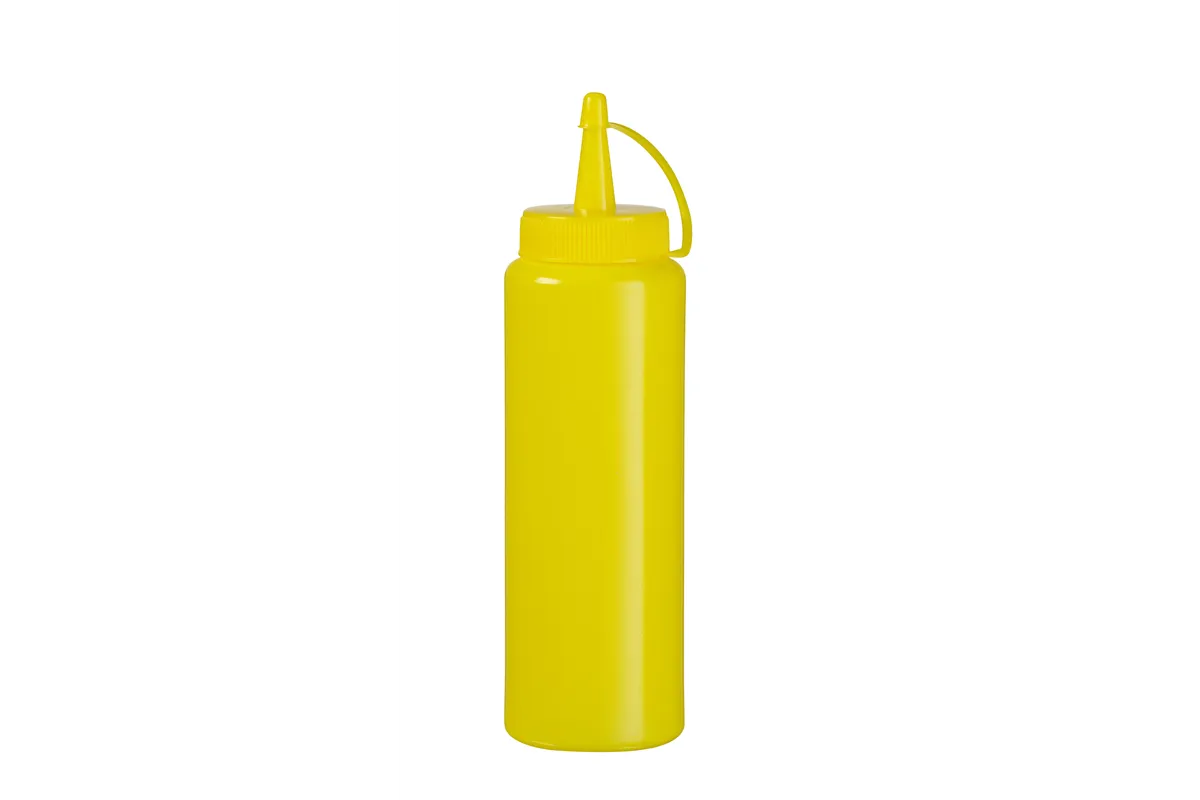 Dyspenser do zimnych sosów, 0,2L, żółty, ⌀50x185mm HENDI 558003