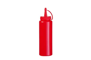 Dyspenser do zimnych sosów, 0,2L, czerwony, ⌀50x185mm HENDI 558010