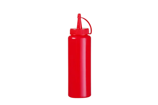Dyspenser do zimnych sosów, 0,2L, czerwony, ⌀50x185mm HENDI 558010