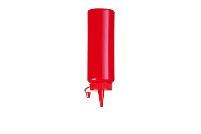 Dyspenser do zimnych sosów, 0,2L, czerwony, ⌀50x185mm HENDI 558010