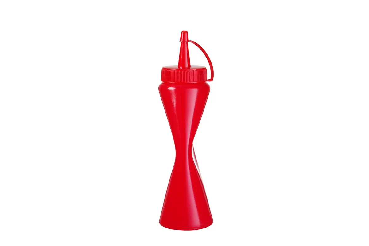 Dyspenser do zimnych sosów, 0,2L, czerwony, ⌀50x185mm HENDI 558010