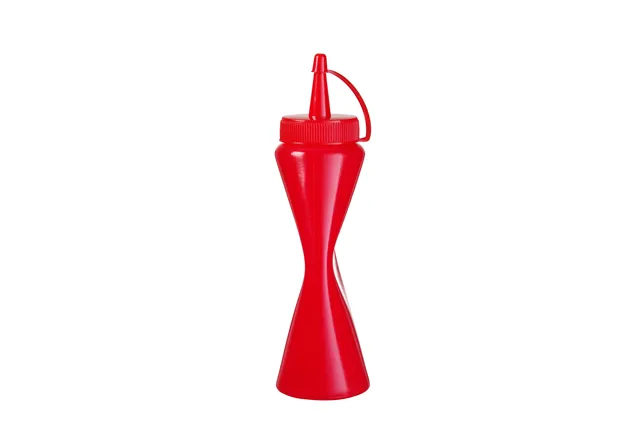 Dyspenser do zimnych sosów, 0,2L, czerwony, ⌀50x185mm HENDI 558010