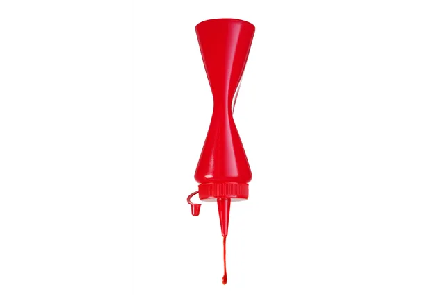 Dyspenser do zimnych sosów, 0,2L, czerwony, ⌀50x185mm HENDI 558010