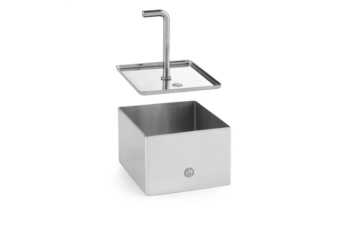 Forma kucharsko-cukiernicza kwadratowa, forma, 67x67x45mm HENDI 512166