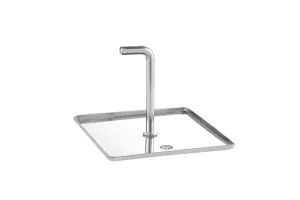 Forma kucharsko-cukiernicza kwadratowa, dociskacz, 80x80x55mm HENDI 512234