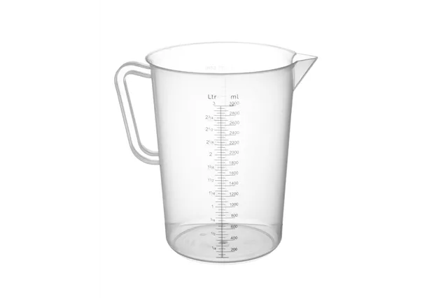 Miarka z polipropylenu, 3L, ⌀160x240mm HENDI 567401