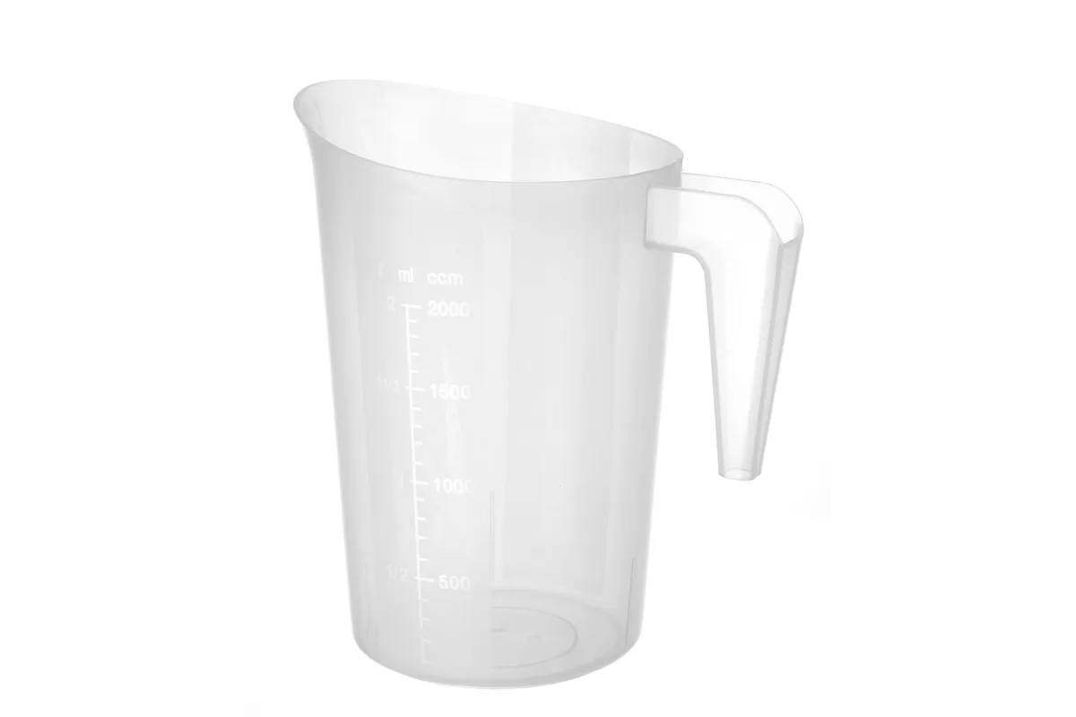 Miarka z polipropylenu piętrowalna, 2L, ⌀160x205mm HENDI 567838