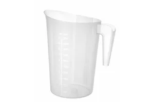 Miarka z polipropylenu piętrowalna, 5L, ⌀210x270mm HENDI 567852