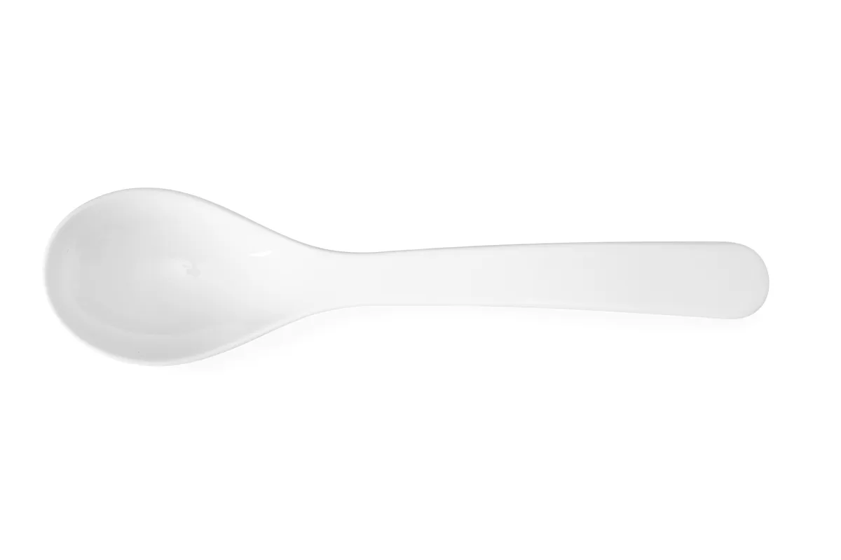 Łyżka do sałatek, 0,03L, biały, 235x55mm HENDI 564103