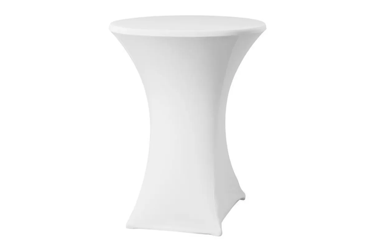 Obrus okrągły, 811047, 810958, biały, ⌀850x1150mm HENDI 813829