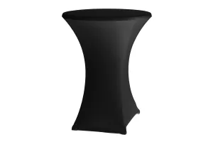 Obrus okrągły, 811047, 810958, czarny, ⌀850x1150mm HENDI 813836