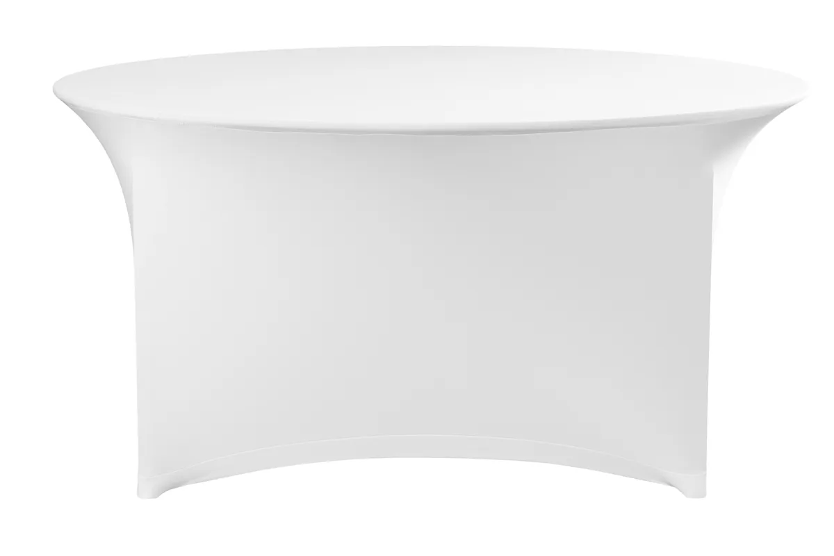 Obrus okrągły, 810941, biały, ⌀1800x760mm HENDI 814451