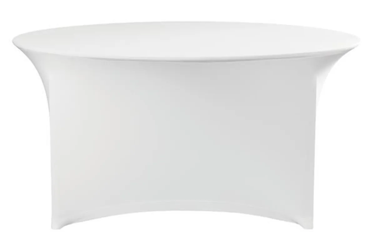 Obrus okrągły, 810941, biały, ⌀1800x760mm HENDI 814451