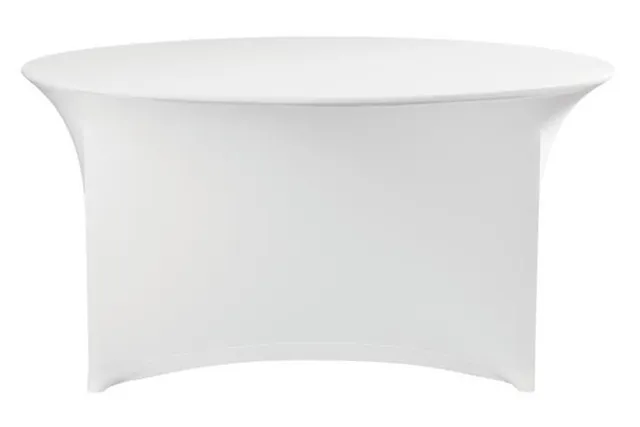 Obrus okrągły, 810941, biały, ⌀1800x760mm HENDI 814451
