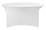 Obrus okrągły, 810941, biały, ⌀1800x760mm HENDI 814451