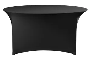 Obrus okrągły, 810941, czarny, ⌀1800x760mm HENDI 814468