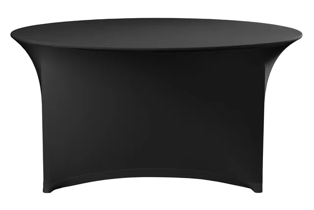 Obrus okrągły, 810941, czarny, ⌀1800x760mm HENDI 814468