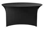 Obrus okrągły, 810941, czarny, ⌀1800x760mm HENDI 814468