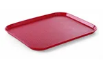 Taca z polipropylenu Fast Food duża, czerwony, 350x450x20mm AmerBox 878811