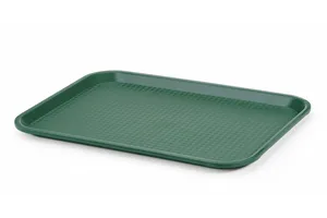 Taca z polipropylenu Fast Food średnia, zielony, 305x415x20mm AmerBox 878934