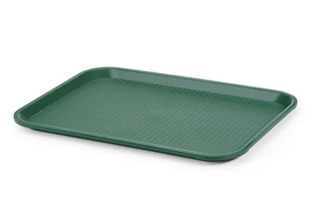 Taca z polipropylenu Fast Food średnia, zielony, 305x415x20mm AmerBox 878934